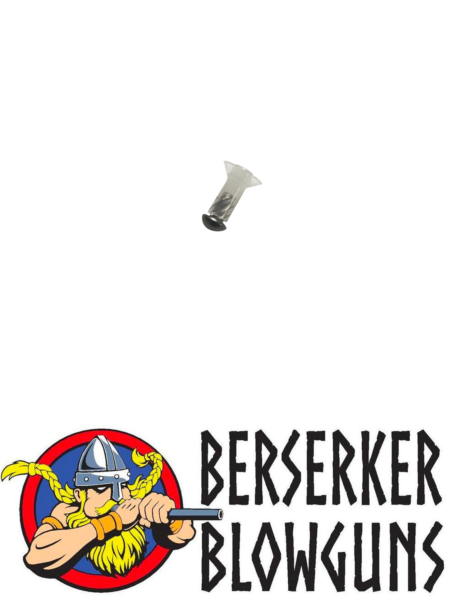 25 - .40 Cal Glow In the Dark Super Stunner (Metal Head) Blowgun Darts