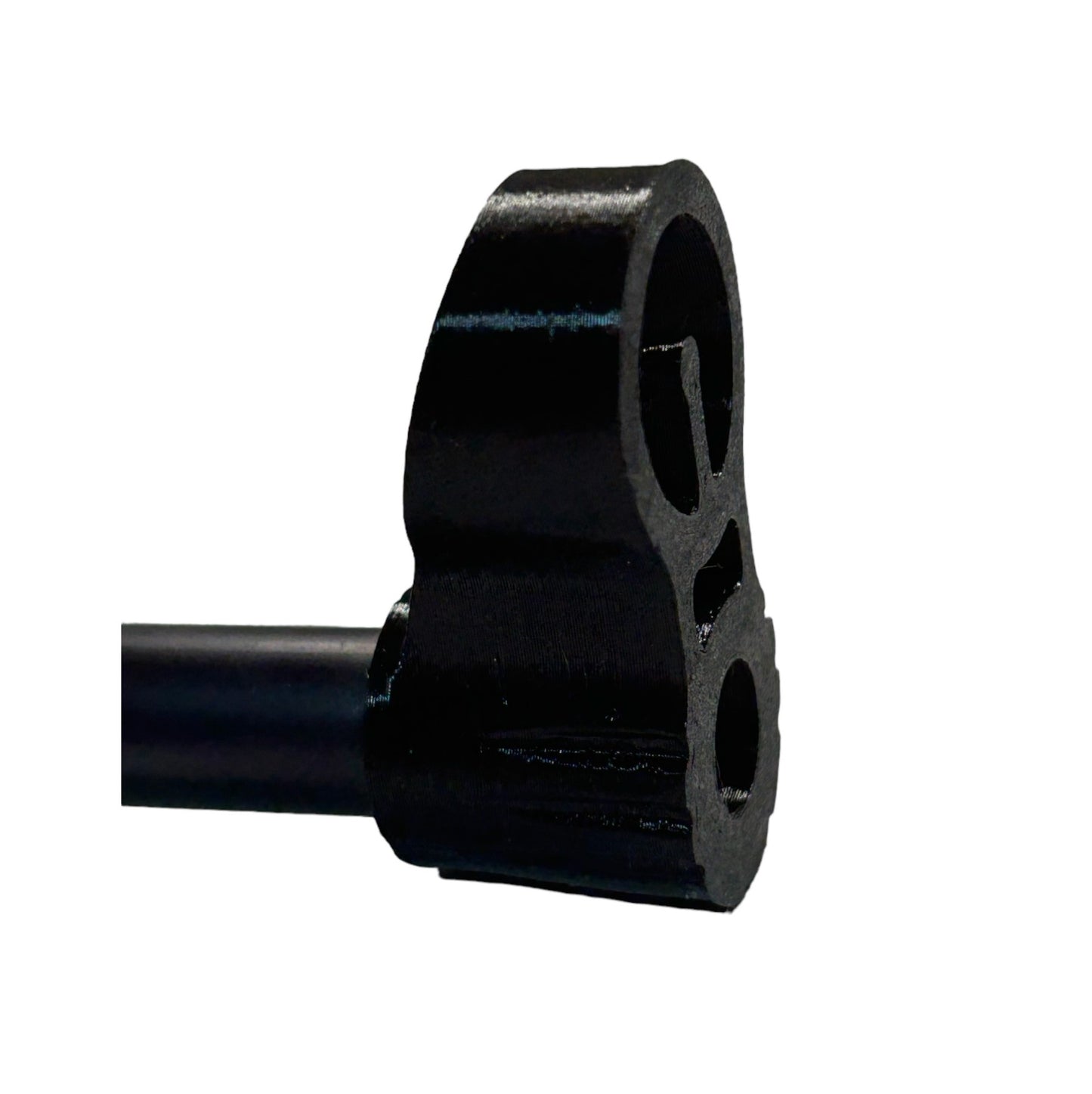 .50 cal Blowgun Mil Spec Peep Sight Muzzle Guard - Black from Berserker Blowguns