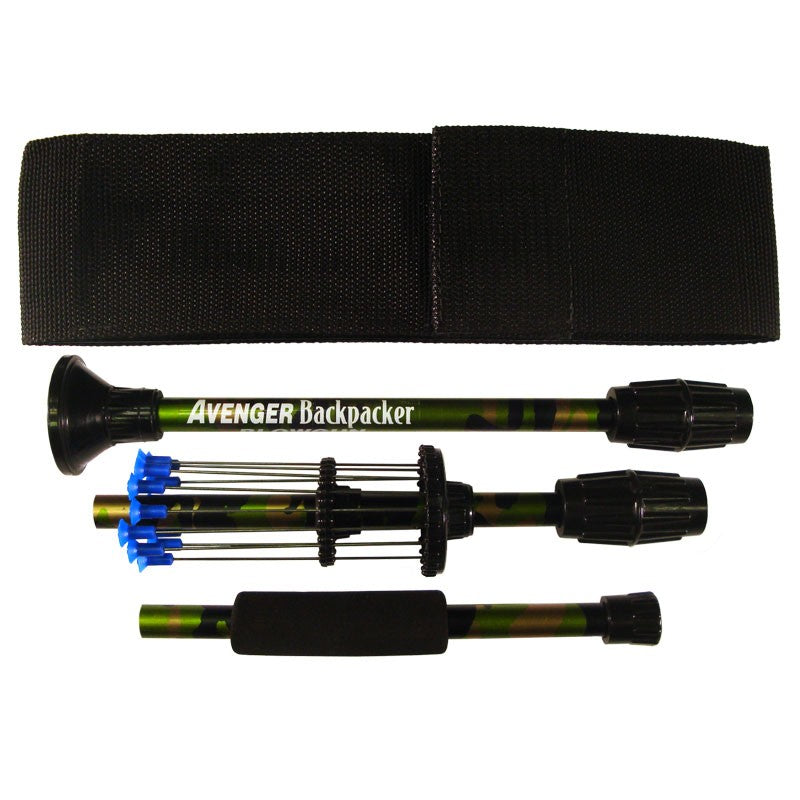 Backpacker .40 cal 3pc Blowguns with Carry Case in 24" & 36" and Assorted Colors - Berserker Blowguns