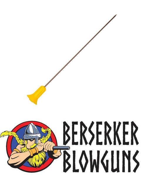 Berserker - .50 cal 5" Deep Penetrating Hunting Target Darts with Yellow Cones