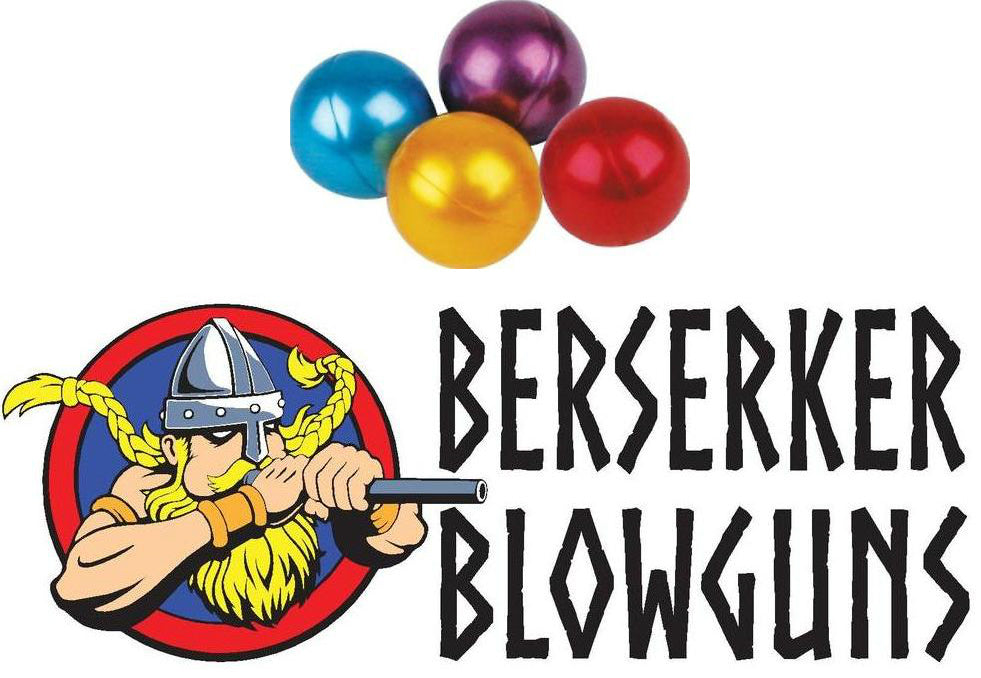 Berserker - .50 cal Premium Assorted Color Paintballs - 50 count to 500 count - Made in the USA