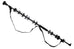 .40 cal Berserker Blowgun "ODIN" with 44 Darts - Black - Berserker Blowguns